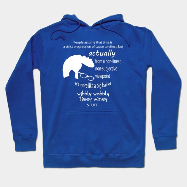 Wibbly Wobbly Timey Wimey Hoodie by Maris